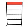 metal tile shelf edg shawl display rack