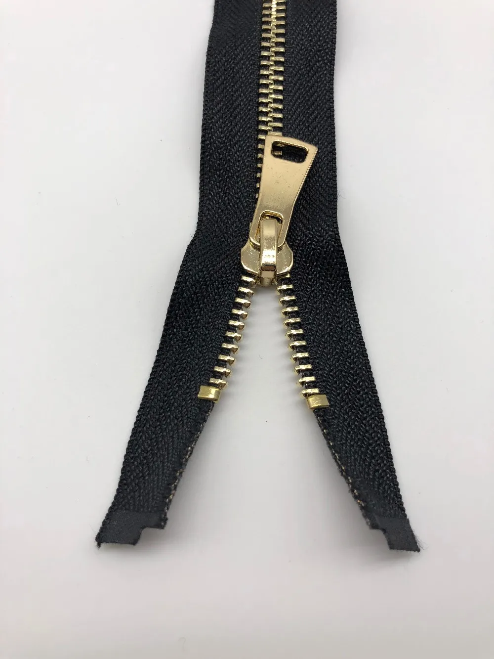 Metal Zipper Zinc Alloy Material Zipper For Leather Jacket Hoodie And