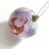 Custom painted plastic Christmas ball,Christmas ornament ball bulk