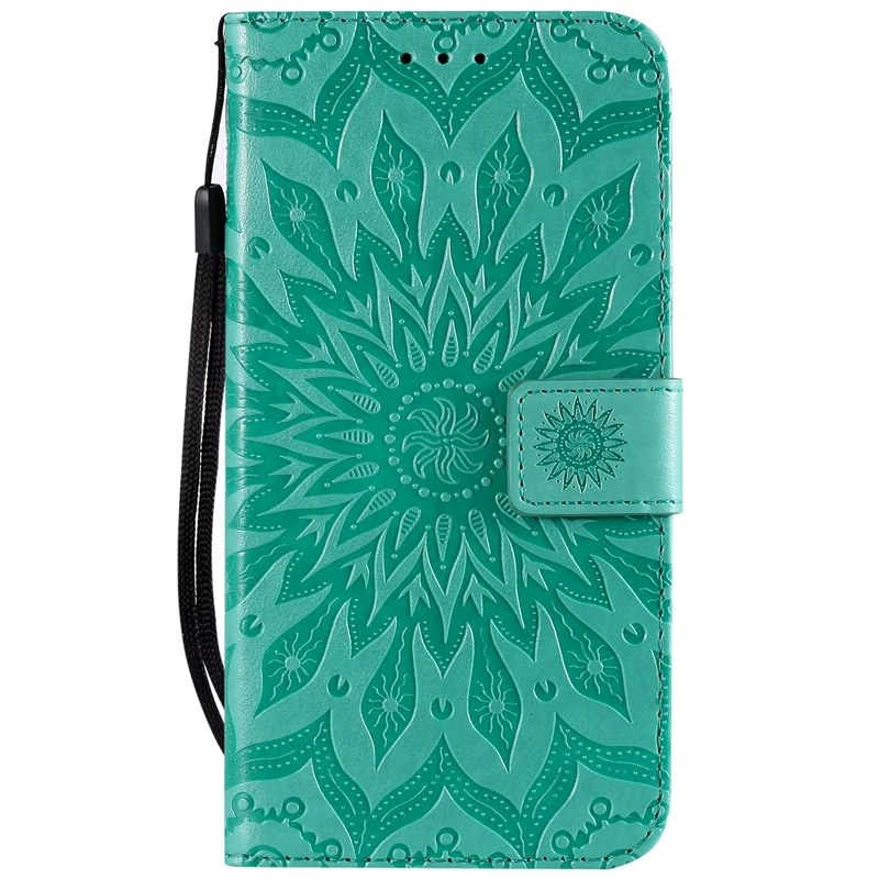 

Sun flower wallet leather case with stand for iPhone XS Max