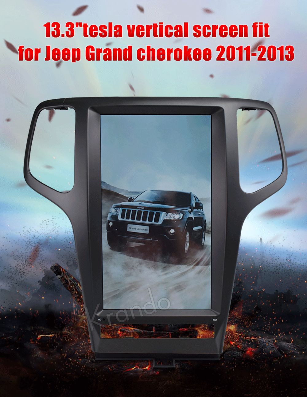 2011 jeep grand cherokee navigation screen