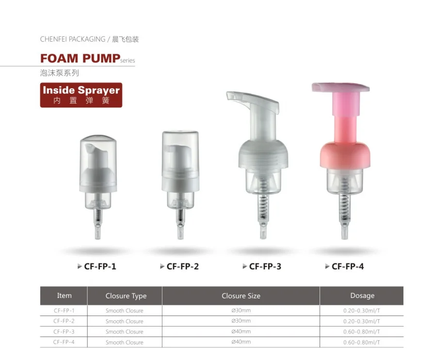 No Leaking Liquid Dispenser 40 410 Plastic Foam Soap Pump For Bottle
