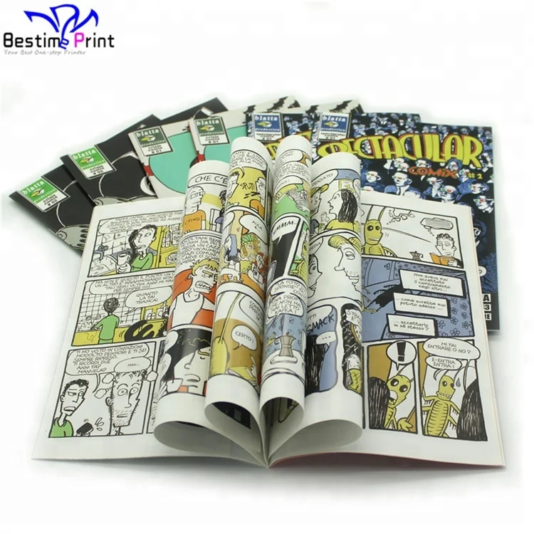 De Alta Calidad De Manga Libros De Tapa Dura Cómic A Todo Color De