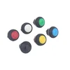 W01 Red/Green/Yellow/Blue/Black White 12mm Domed Latching Waterproof Mini ON OFF Push Button Switch