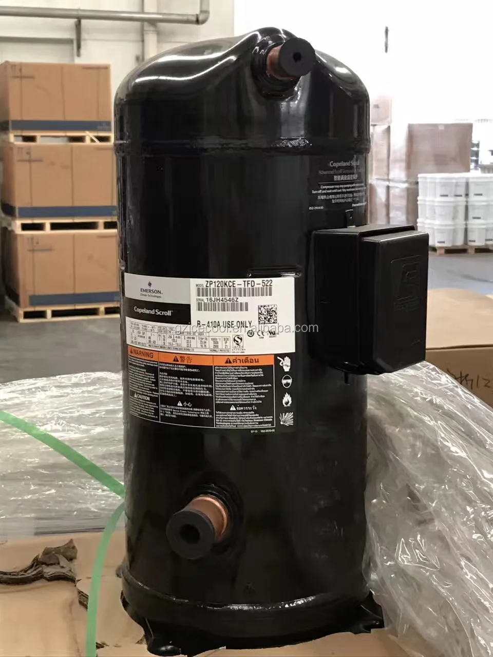 Original New 10hp Copeland Zp Refrigeration Compressor Zp120kcetfd522