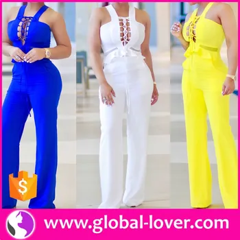 2017 Summer Plain Color Sexy Open Boobs Womens Nice Jumpsuits - Buy ...