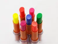 

No Brand Glitter Neon Lipstick Private Label 7 Colors Neon Lipstick