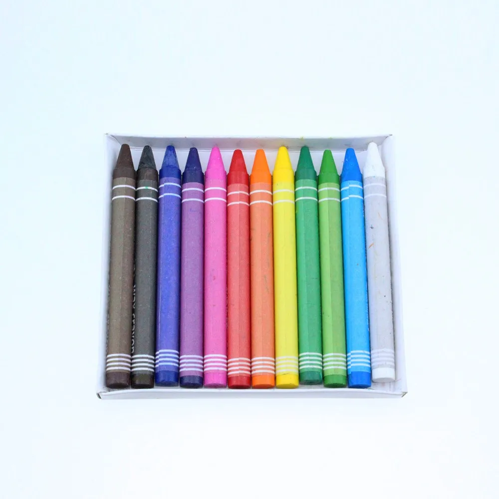 Non-Toxic Promotional 6 8 12 24 Pack Crayons Art Colorful Set Colors  Washable Crayons Kids Pastel Fragrance Crayon - China Oil Pastel, Wax