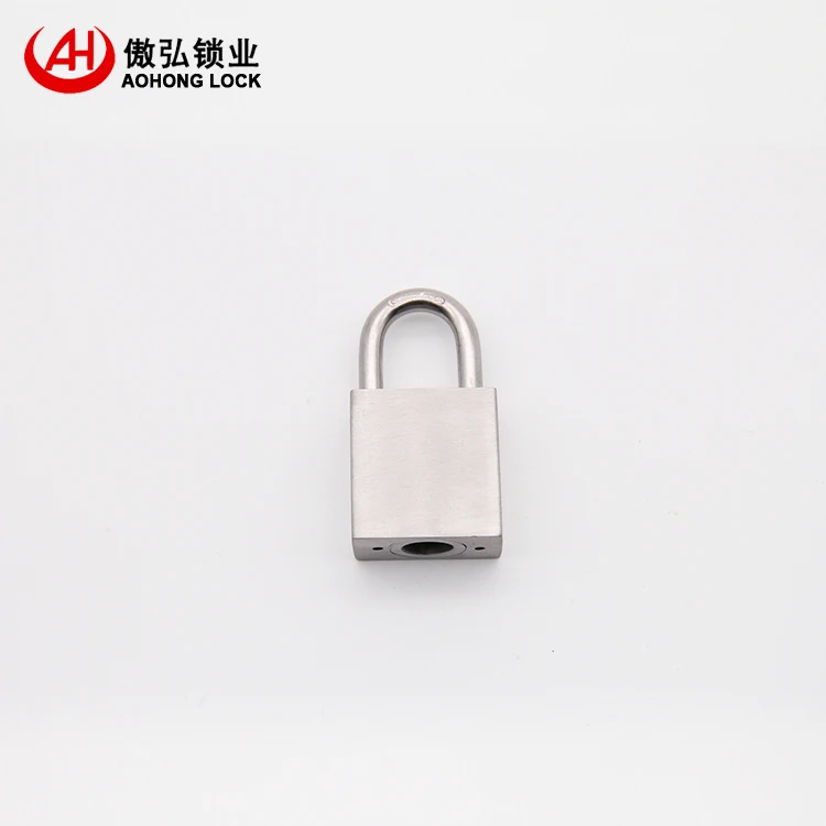 AJF高安全重型40毫米不锈钢挂锁，2个黄铜钥匙