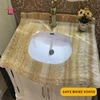 China hot sell yellow white Polished marble countertop