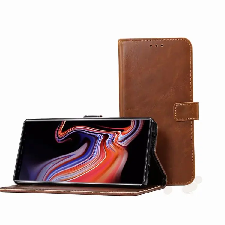 For Samsung Galaxy Note 9 Case Luxury Premium Pu Leather Wallet Flip Cover Stand Mobile Phone Case