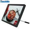 Cheap 18.5 inch 10 points flat touch screen water proof panel pc all in one computer display