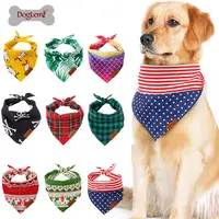 

Various Pattern Pet Bow Tie Collar Scarf Wholesale Pet Bandana Custom Dog Bandana