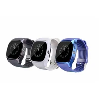 

Hot Selling New Arrival Wholesale Cell Phone Watch Touch Screen Bluetooth Smartwatch T8 Smart Watch For Women Men