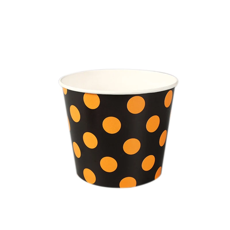 
Disposable Double Pe Coated Custom Logo Printed Ice Cream/frozen Yogurt Paper Bowl 