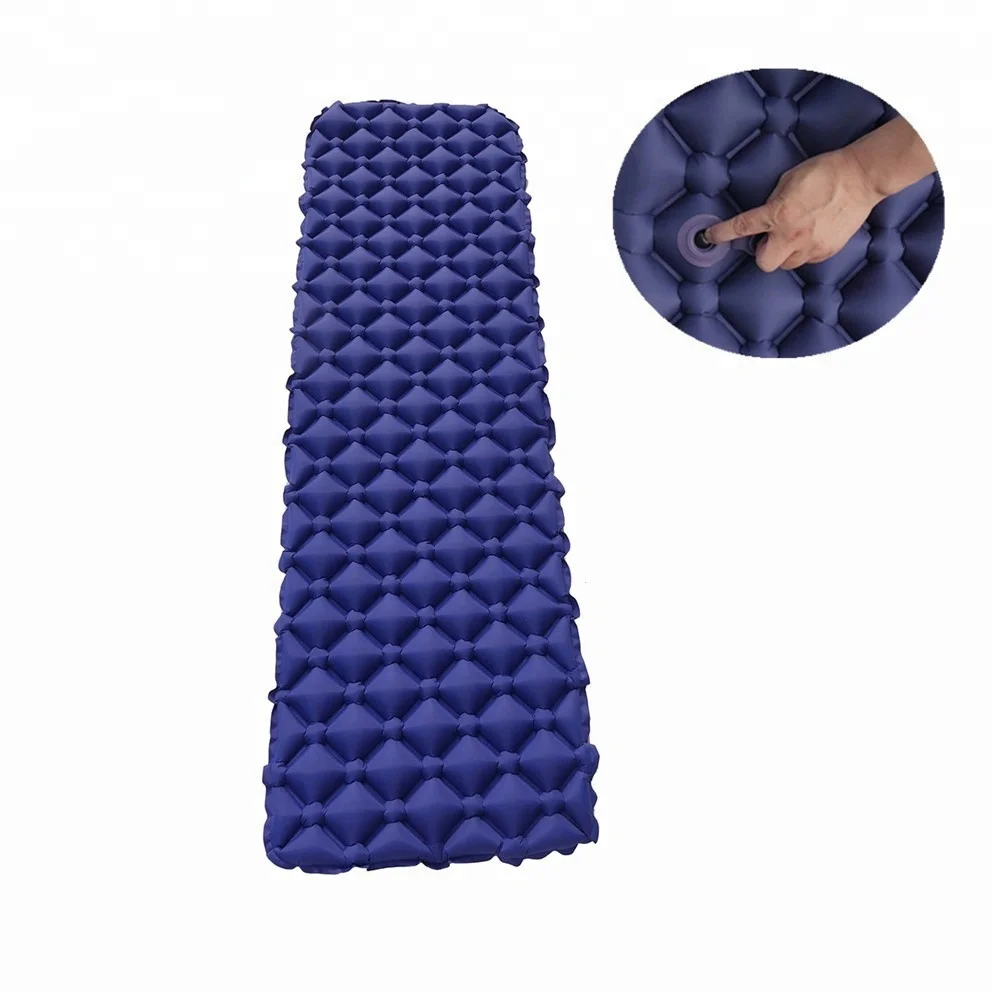 

2019 top quality camping sleeping inflatable air pad, Customised