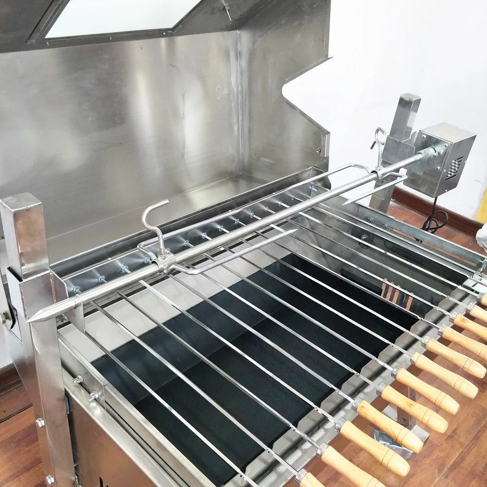 Spit Roaster Bbq Grills Whole Lamb Roast With Churrasqueira Grill