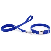 

LOW MOQ FAST DELIVERY Bamboo Hemp Dog Collar Leash Set In Stock