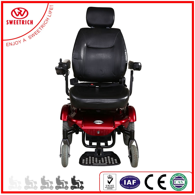 Anti-rollback Ramp Heavy Duty Power Foldable Electric Wheelchair