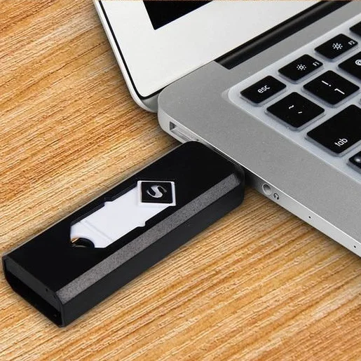 2019 No flame no gas rechargeable battery USB  lighter
