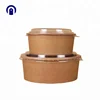 disposable kraft paper bowl for salad and hot noodles