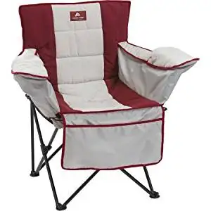 Ozark Trail Cozy Quad Slip Cover, Insulated Seat and Back Rest, Quick and Easy Setup, Durable and Comfortable Chair Cover- Comes with Carry Bag for Easy Transport and Storage (Chair not included)
