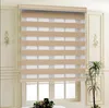 elegant decoration selective material motorized roller zebra blinds