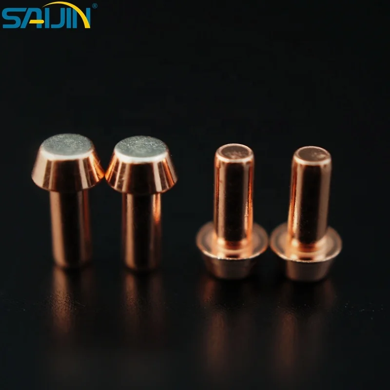 Low Voltage Electrical Composite Contacts Rivets For General Purpose