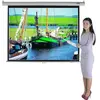 Cheapest office school projector screen manual screen 120 inch projector screen