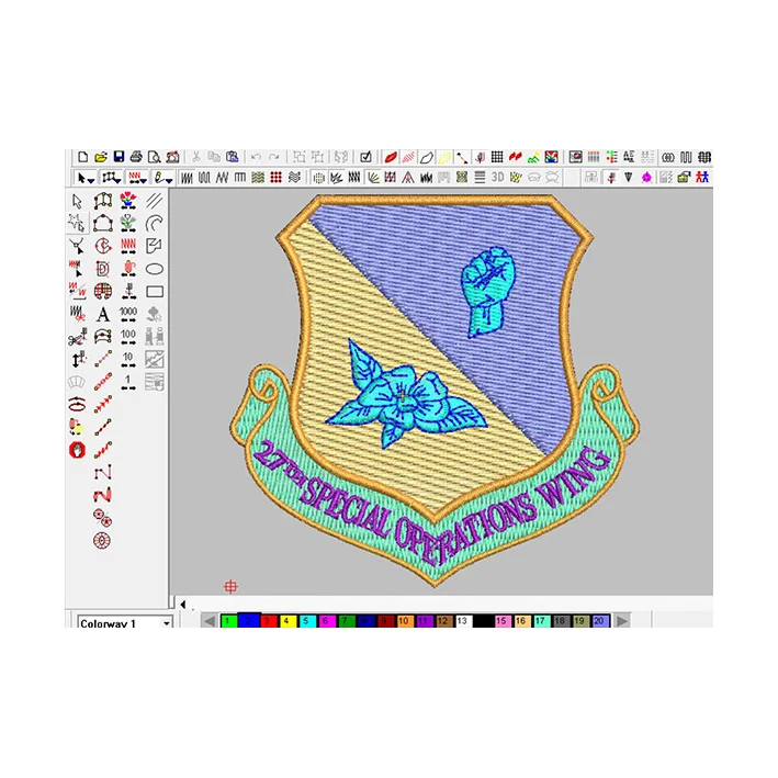
Senior Designer Fast High quality Stitching Applique Design Patch Custom personalization Embroidery Digitizing Logo Patches 