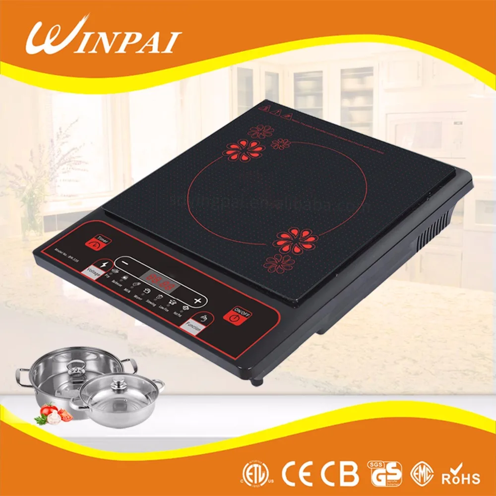 Wholesale Press Button Control Portable Induction Hob With Ceramic