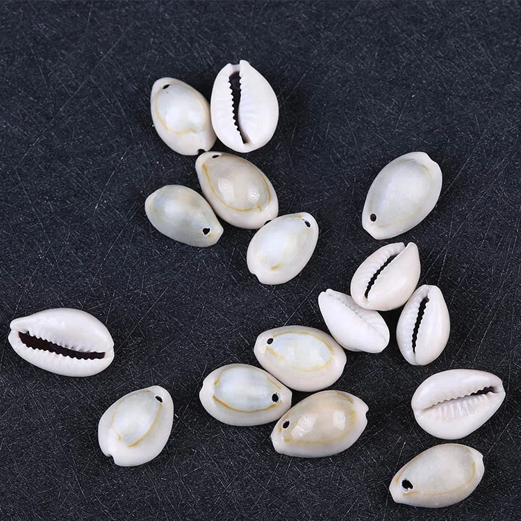 

Wholesale Natural Jewelry Puka Sea Shell Beads for Jewelry Making, Red