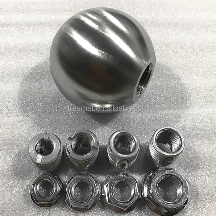 M12 X 1.25 WEIGHTED ROUND STAINLESS STEEL 5 SPEED SHIFT KNOB FOR FOCUS MUSTANG