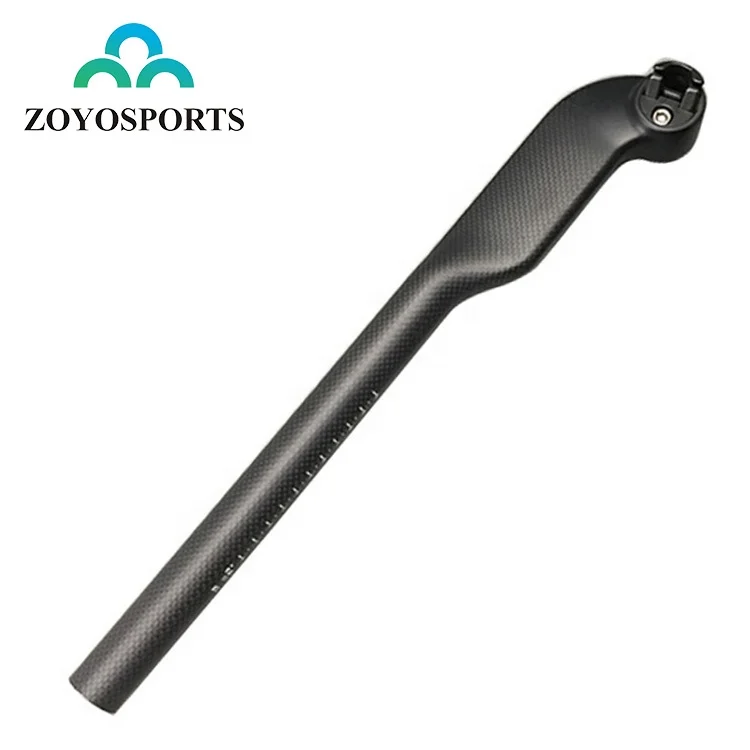 

ZOYOSPORTS Hot Sale 27.2/31.6/30.8mm Diameter Carbon Seat Tube Matte/Glossy Mountain Road BMX Bicycle Carbon Seatpost