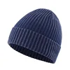 Retro Winter Beanie Skull Cap Warm Knit Cotton Hat for Men and Women