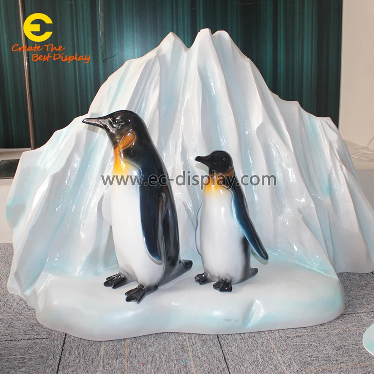 樹脂氷山ペンギン像窓ディスプレイ小道具サプライヤー| Alibaba.com