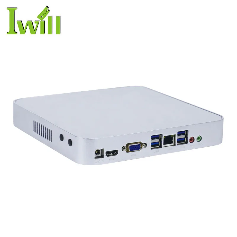 

Hot selling home theater mini pc 4K aluminum mini-itx computer COM RS232 M.2 port