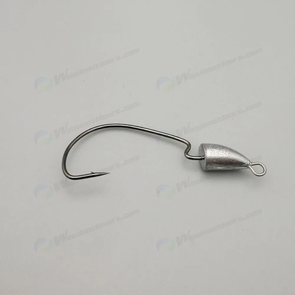 New Arrived Ready Stock All Size Cheap Price Lead Jig Head Hook Buy