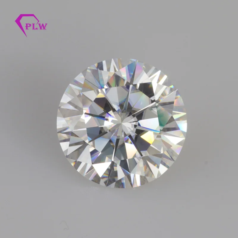 

Wonderful 5.0mm around 0.5carat D color white VVS2 loose moissanite diamant stones wholesale