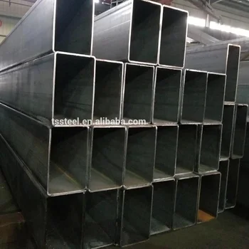 中国制造供应商黑色方形 rhs shs 管方形铁管