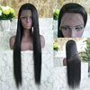 high quality virgin mink brazilian straight 180% density 30 inch hair extensions wigs