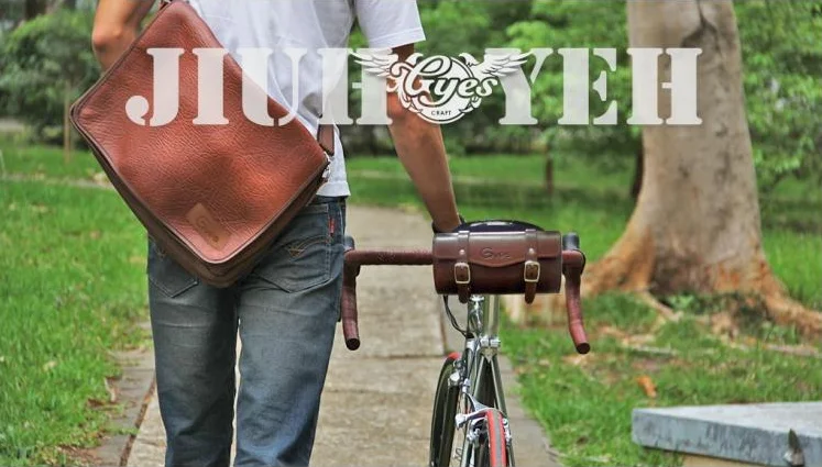 leather bicycle handlebar grips