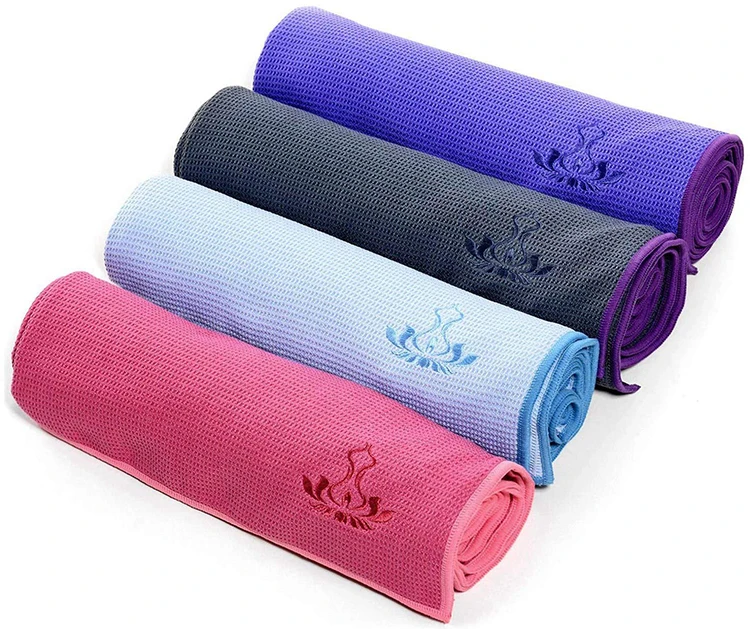 Wholesale Hot Yoga Towel Nonslip Private Label Microfiber Customized