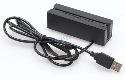 MSR100 High quality dual head for super market magnetic insert card reader - ANKUX.COM