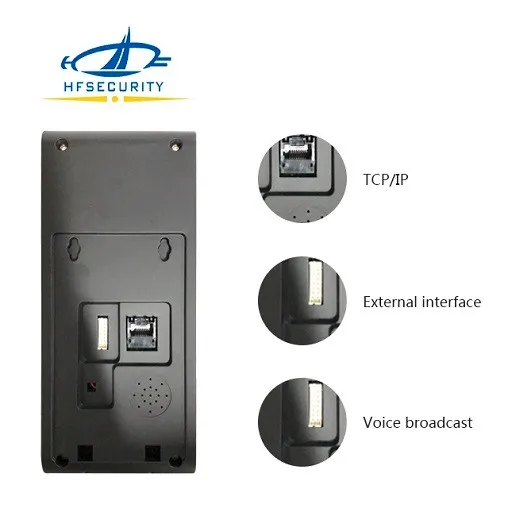 HFSecurity RA05 Face Scan Machine Access Control Barrier Gate Time Recording Device For Company Management Employees Free sdk