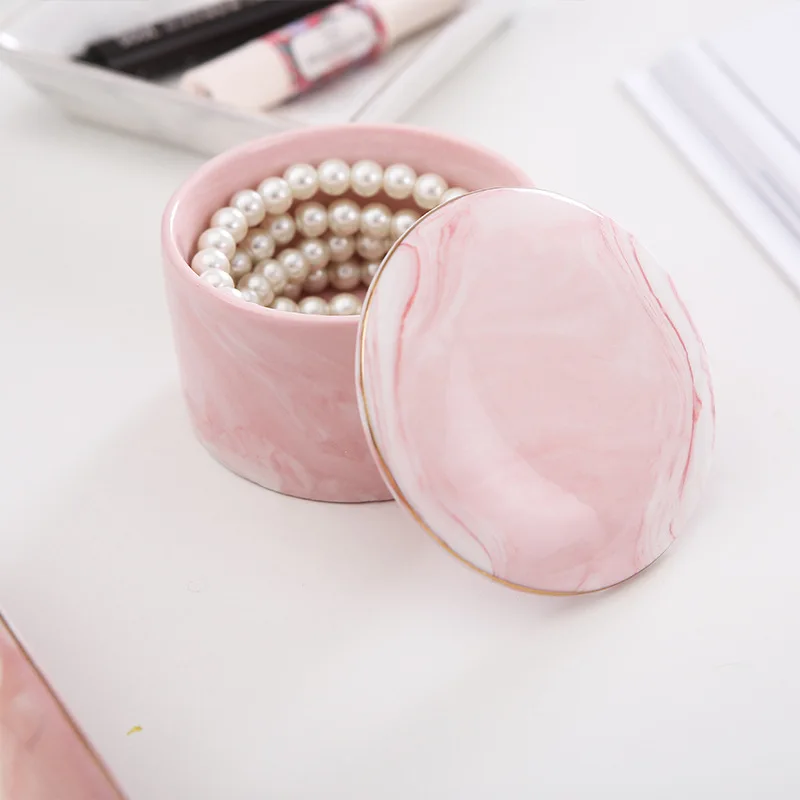

Handmade Ceramic Gold Rabbit Jewelry Packaging Box