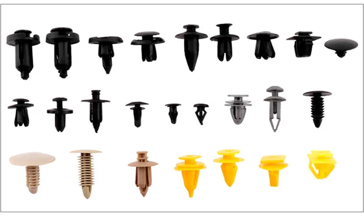 ZHIXIA Auto Parts plastic fastener rivets clips For Car