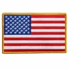 American Flag Hook/Loop Patches Four Pack - Show Your American Pride on Hats, Backpacks and Uniforms