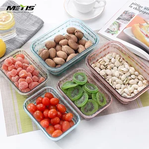 Image of Good quality wholesale heated bento glass lunch box food container set