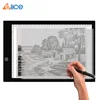 A4 Tracing Board With Scale, ELICE LED Light Box Table Drawing Pad USB Powered adjustable Brightness (14 x 9.5 inches)